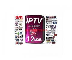 ABONNEMENT IPTV 12MOIS