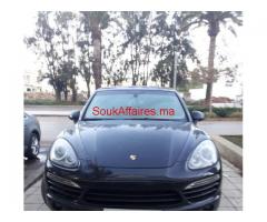 porche cayenne 4x4 noir diesel toute option rabat