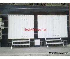 location 2 Magasins et Appartement a sale al jadida