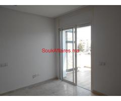 Joli appartement avec belle terrasse en location à Rabat Agdal