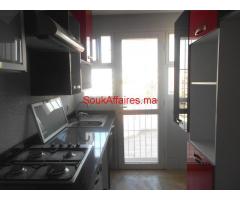 Joli appartement avec belle terrasse en location à Rabat Agdal