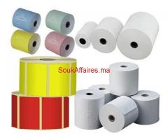 ROULEAU DE PAPIER THERMIQUE HAUT DE GAMME