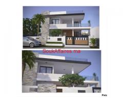 lots  villa lux  micro climat bouskoura