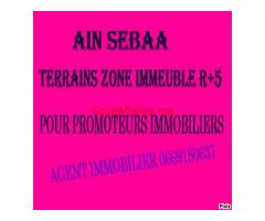 Terrain R+4 Pour promoteur immobilier AIN SEBAA