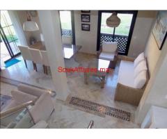 Duplex joliment meublé de 2ch terrasse jardin