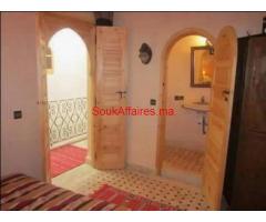 Coquet riad meublé 3ch terrasse à la médina