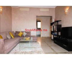 Appart neuf bien meublé vc une belle terrasse