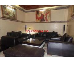 Spacieux appart meublé 3ch à Av Mohamed VI