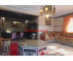 Spacieux appart meublé 3ch à Av Mohamed VI