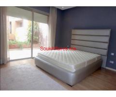 Spacieux appart meublé ou vide R-jardin