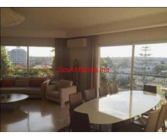 Appartement meublé moderne avec vue degagée