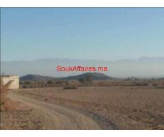 terrain 900m2 a route de casa marrakech