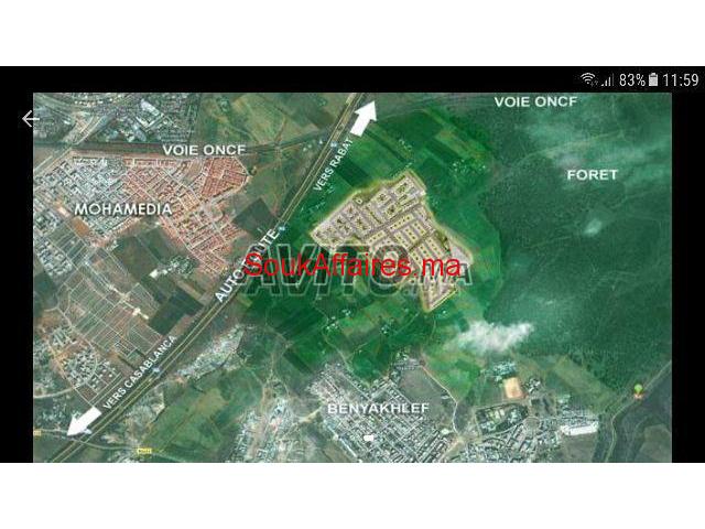 Terrain 161m2 à riad louizia Terrain 161m2 à riad louizia