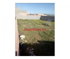terrain 400 m2 a route de casa