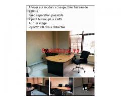 Bureau de 210m2 à gauthier