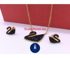 Ensemble collier/boucles d’oreilles